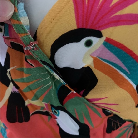 EUC Anthro Farm Rio Wrap Top - Picture 9 of 11